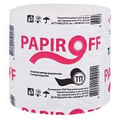 Туалетная бумага Papiroff макулатурная 1-слойная 1шт