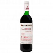 Вино Масандра Каберне красное сухое 9,5-14% 0,75л