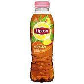 Чай черный холодный Lipton со вкусом персика 0,5л