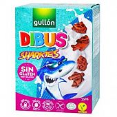 Печенье Gullon Dibus Sharkies без глютена 250г