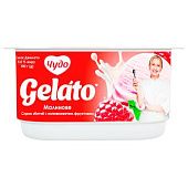 Десерт творожный Чудо Gelato взбитый малина-м'ята 5% 100г