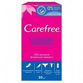 Прокладки женские ежедневные Carefree® Cotton Feel FlexiForm 30шт