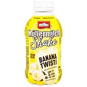 Напиток молочный Muller Shake Банан 3,5% 400г