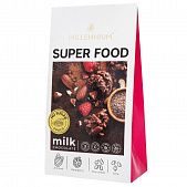 Конфеты Millennium Super Food молочный шоколад с миндалем малиной леном и чиа 80г