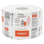 Туалетная бумага Marka Promo 1-слойная из макулатуры 100м 1шт