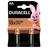 Батарейки Duracell AA щелочные 2шт