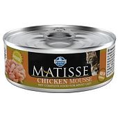 Корм влажный Farmina Matisse с курицей для кошек 85г