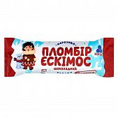 Мороженое Рудь Эскимос шоколадный пломбир-эскимо 80г