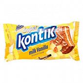 Печенье-сэндвич Konti Super Kontik ванильный в молочном шоколаде 90г
