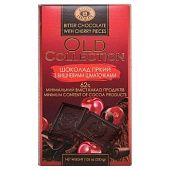 Шоколад чорный Бисквит-Шоколад Old Collection с вишневыми кусочками 62% 200г