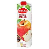 Сок Fortuna яблочный 1л