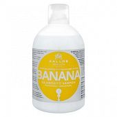 Шампунь Kallos Banana укрепляющий с экстрактом банана и мультивитаминным комплексом 1л