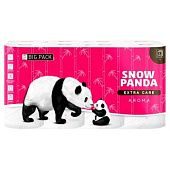 Туалетная бумага Snow Panda Extra care Aroma четырехслойная 16шт