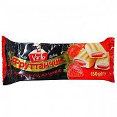 Печенье Varto Фруттанчик сдобное с ароматом клубники 150г