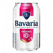 Пиво Bavaria гранат безалкогольное 0,33л
