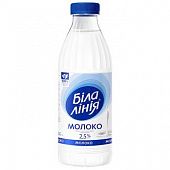 Молоко Белая Линия 2,5% пастеризованное 840г