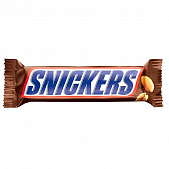 Батончик Snickers шоколадный с арахисом 50г