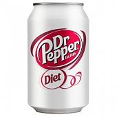 Напиток газированный Dr Pepper Zero 0,33л