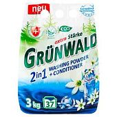 Стиральный порошок Grunwald с кондиционером универсальный органический 3кг