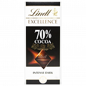 Шоколад черный Lindt Excellence 70% 100г