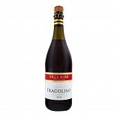 Вино игристое Villa Mare Fragolino Rosso красное сладкое 7% 0,75л