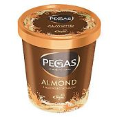 Мороженое Pegas Premium с шоколадной начинкой и миндалем 390г