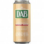 Пиво DAB Wheat Beer светлое нефильтрованное 4,8% 0,5л