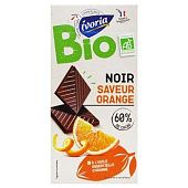 Шоколад черный Ivoria со вкусом апельсина 60% 100г