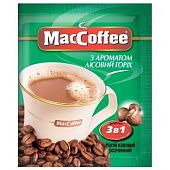 Напиток кофейный MacCoffee 3в1 Лесной Орех растворимый 18г