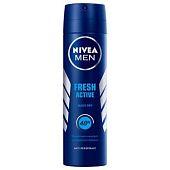 Антиперспирант аэрозольный Nivea Men Fresh Active 150мл