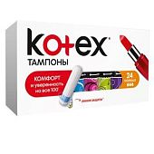 Тампоны Kotex Ultra Sorb Silky Cover normal 24шт