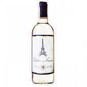 Вино Lettres de France Blanc Moelleux белое полусладкое 11% 0,75л