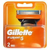 Картриджи для бритья Gillette Fusion 5 сменные 2шт