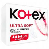 Прокладки Kotex Ультра Нормал мягкая поверхность 10шт