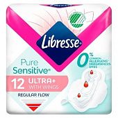 Прокладки Libresse Pure Sensitive Ultra Normal 12шт