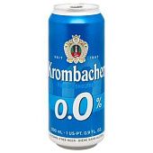 Пиво Krombacher Pils безалкогольное 0,5л