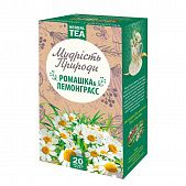 Чай травяной Поліський чай Ромашка-Лемонграсс в пакетиках 20шт*1,5г