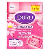 Мыло твердое Duru Fresh Sensations Цветочное облако 4шт*150г