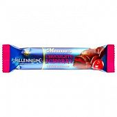 Шоколад Millennium Mousse молочный с муссовой и вишневой начинкой 33г