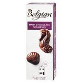 Конфеты Belgian Ракушки Черный шоколад 60г