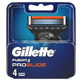 Картриджи для бритья Gillette Fusion 5 ProGlide сменные 4шт