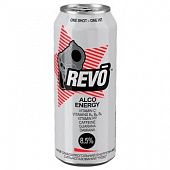Напиток слабоалкогольный Revo энергетический 8-8,5% 0,5л