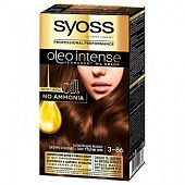 Краска для волос без аммиака Syoss Oleo Intense с маслом Арганы 3-86 Шоколадный Мокко 115мл