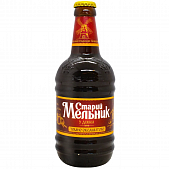 Пиво Старый Мельник из бочонка Темное Бархатное 4,2% 0,45л