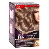 Краска для волос Wella Color Perfect 7/18 Холодный перламутровый блонд