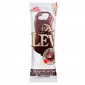 Мороженое Ласунка LEV пломбир в бельгийском шоколаде 80г