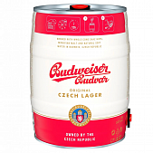 Пиво Budweiser Budvar светлое фильтрованное 5% 5л