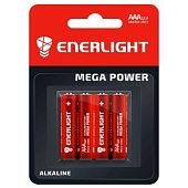 Батарейка Enerlight Mega Power Alkaline AAА BLI 4шт
