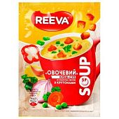 Крем-суп Reeva Овощной с крутонами 17г