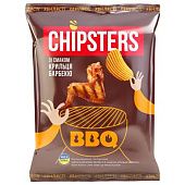 Чипсы картофельные Chipsters волнистые крылышки барбекю 120г